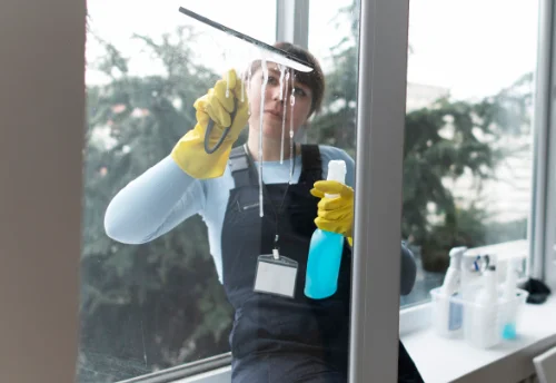 Nettoyage de vitres intérieures et extérieures à Saint-Front